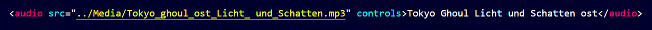 audio tag example