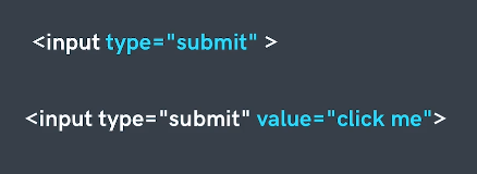 button element by input tag