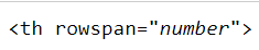 rowspan
