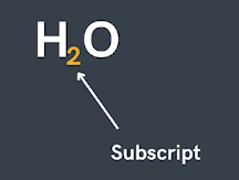 subscript
