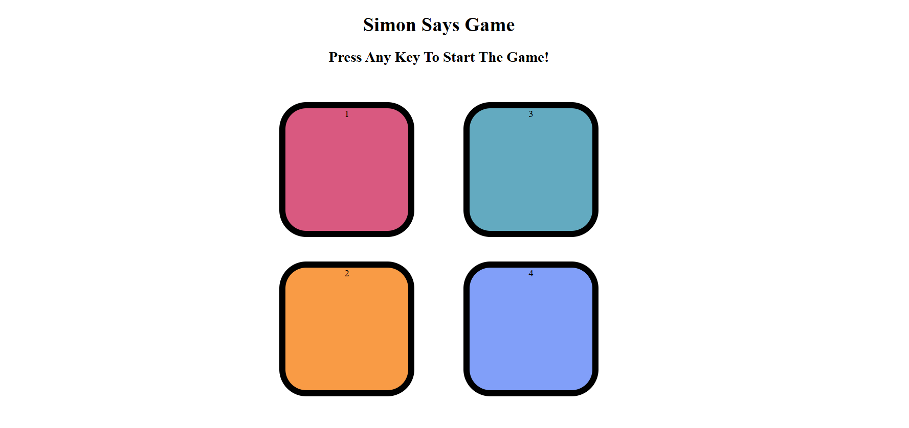 Project 1 screenshot