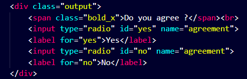 Html code